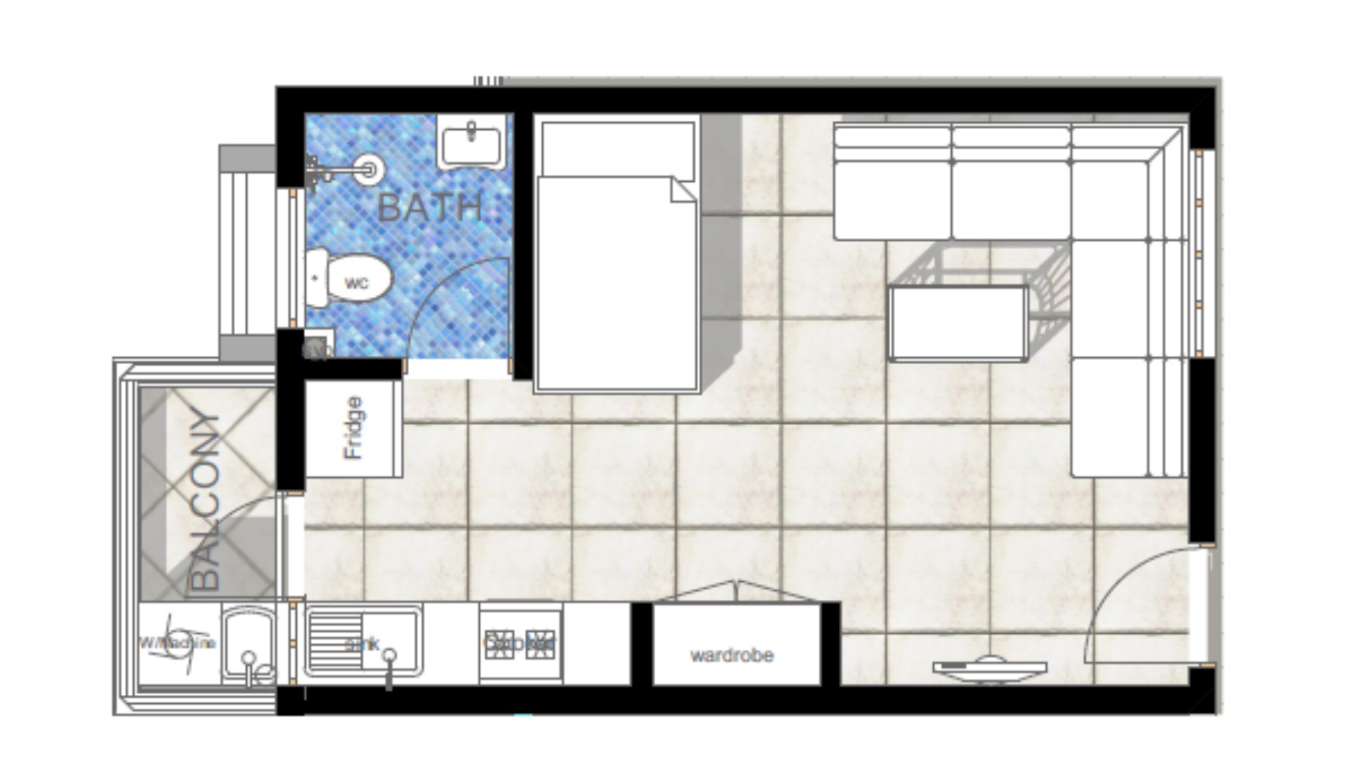 Executive Studio plan